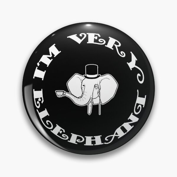 Aperçu de l'œuvre I'm very elephant (version anglaise) créée et vendue par F3hlzar3id.