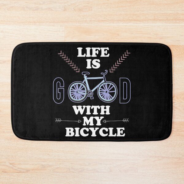 Item preview, Life is good with my bicycle designed and sold by Drawourdestiny ..
