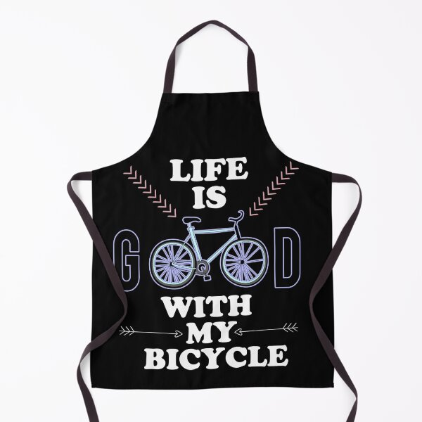 Item preview, Life is good with my bicycle designed and sold by Drawourdestiny ..