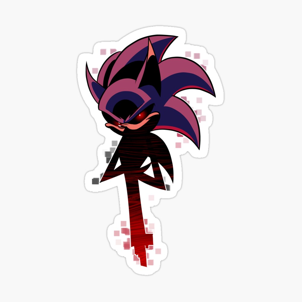 Sonic.EXE Magnet for Sale by miitoons