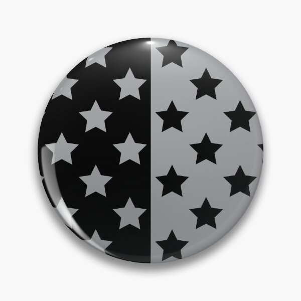 Item preview, Black & Gray Crazy Stars designed and sold by OddPop.