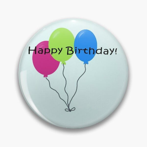 Item preview, Happy Birthday Balloons Digital Art  designed and sold by BritW1509.