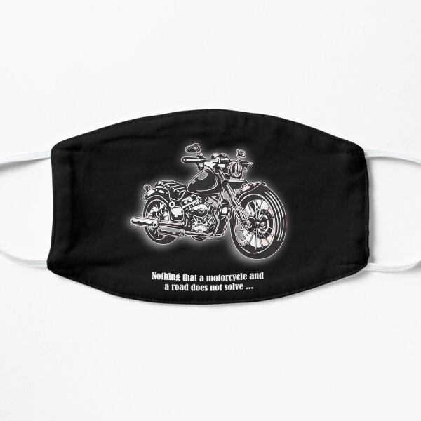 moto harley davidson Masque sans plis