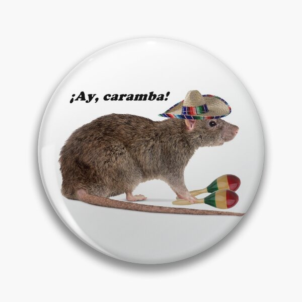 Item preview, ay caramba rat. designed and sold by miss melodyy.