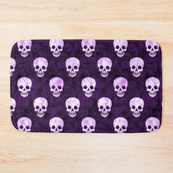 Artikelvorschau,  Happy Skulls Purple entworfen und verkauft von Paisley Yazel.