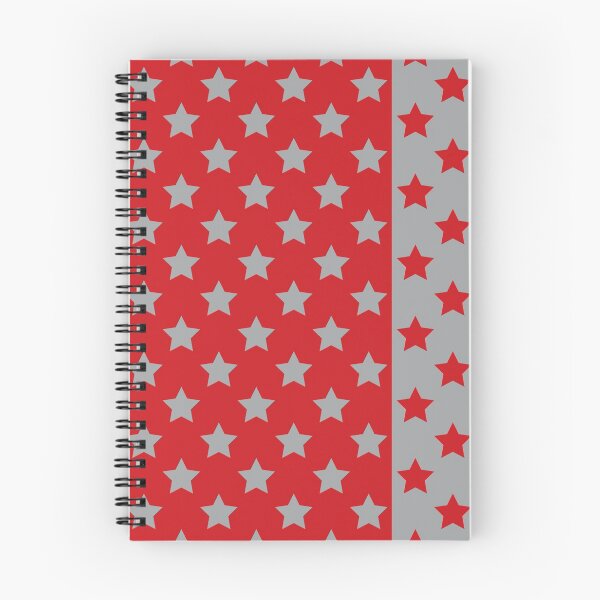 Item preview, Red & Gray Crazy Stars designed and sold by OddPop.