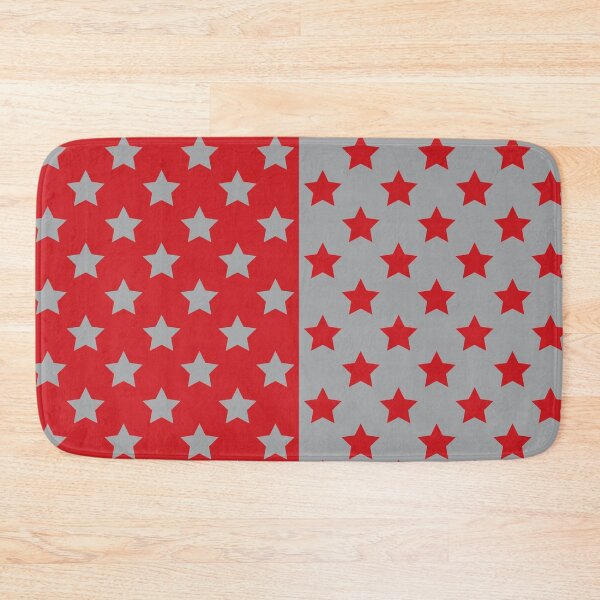 Item preview, Red & Gray Crazy Stars designed and sold by OddPop.
