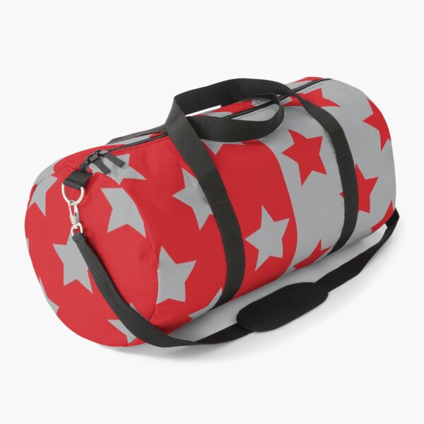 Item preview, Red & Gray Crazy Stars designed and sold by OddPop.