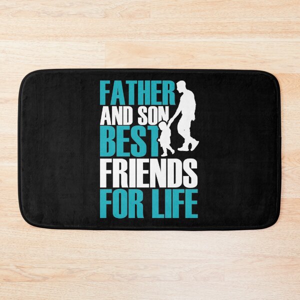 Item preview, FATHER AND SON BEST FRIENDS FOR LIFE designed and sold by Printoweb.