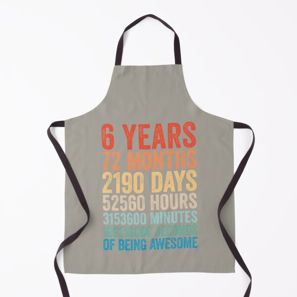 Item preview, 6th birthday present designed and sold by PandaPope.