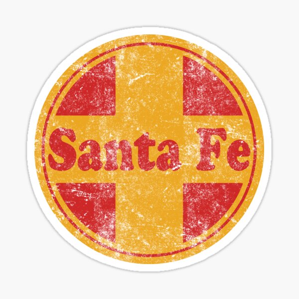 Item preview, Vintage Logo of Santa Fe rail road - distressed version designed and sold by Osprey Tees.