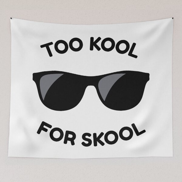 Item preview, Too Kool For Skool (Black) designed and sold by STUDIO-72.