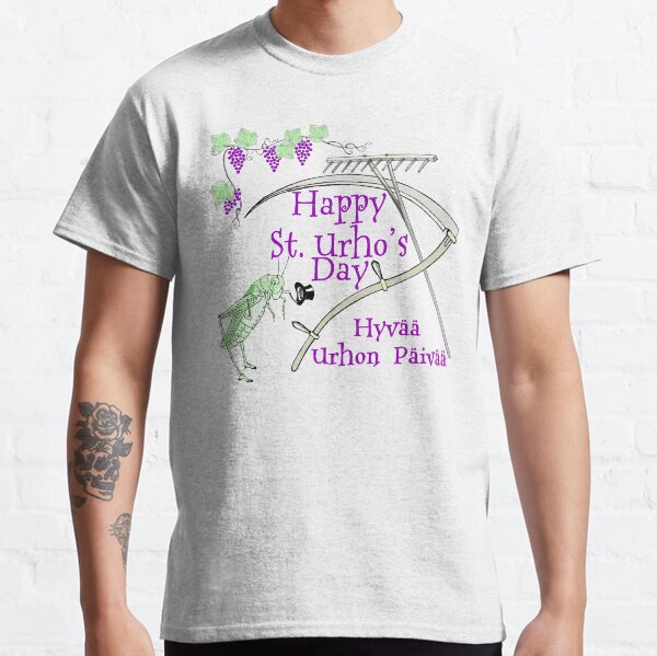 Saint Urho's Day March 16th. St. Urho. Classic T-Shirt