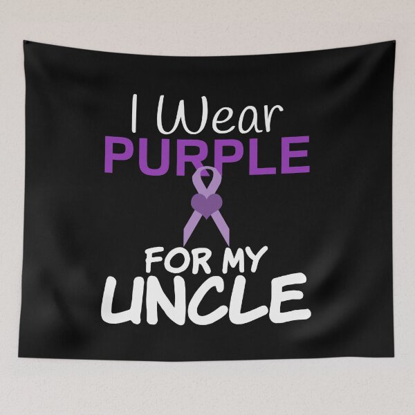 Item preview, I Wear Purple For My Uncle designed and sold by CreativeBel.