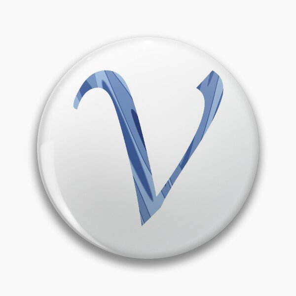 Item preview, Letter V Sticker designed and sold by SakiOno.