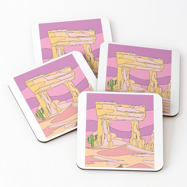 Item preview, Retro Sunset In The Desert designed and sold by flofin.