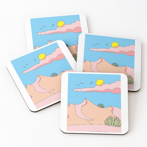 Item preview, Retro Sun Summer Sand In The Desert designed and sold by flofin.
