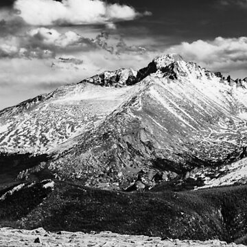 Artwork thumbnail, Longs Peak From Trail Ridge Road by Gregory J Summers