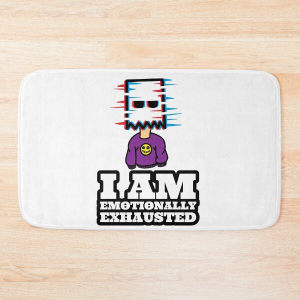Item preview, I Am Emotionally Exhausted designed and sold by Niiyoon's Designs.