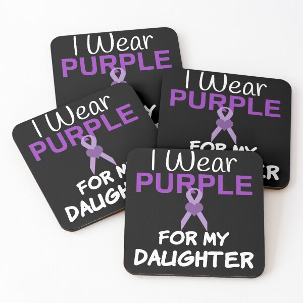 Item preview, I Wear Purple For My Daughter designed and sold by CreativeBel.