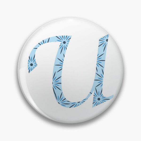 Item preview, Letter U Sticker designed and sold by SakiOno.