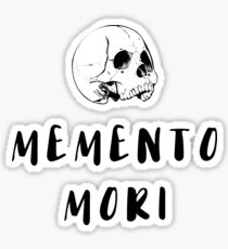 Memento Mori Sticker