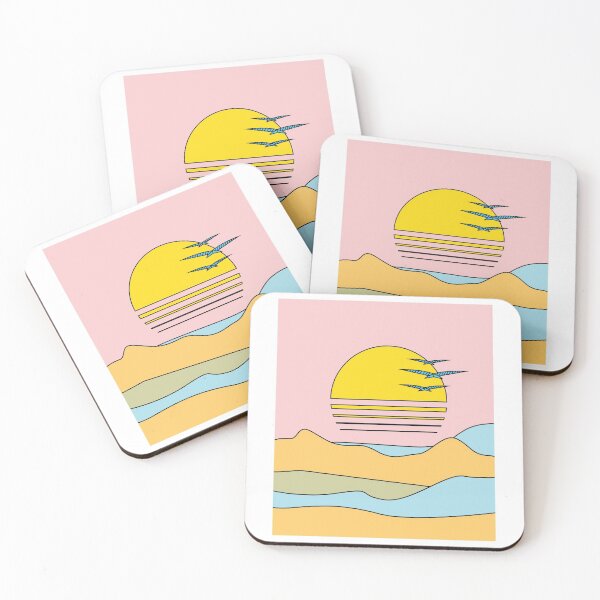 Item preview, Retro Sunset In The Desert designed and sold by flofin.
