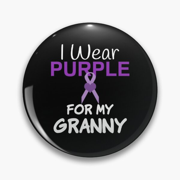 Item preview, I Wear Purple For My Granny designed and sold by CreativeBel.