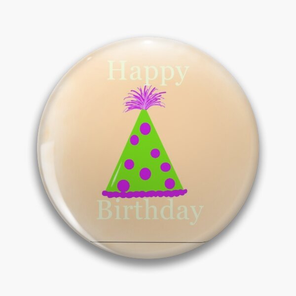 Item preview, Happy Birthday Hat Digital Art  designed and sold by BritW1509.