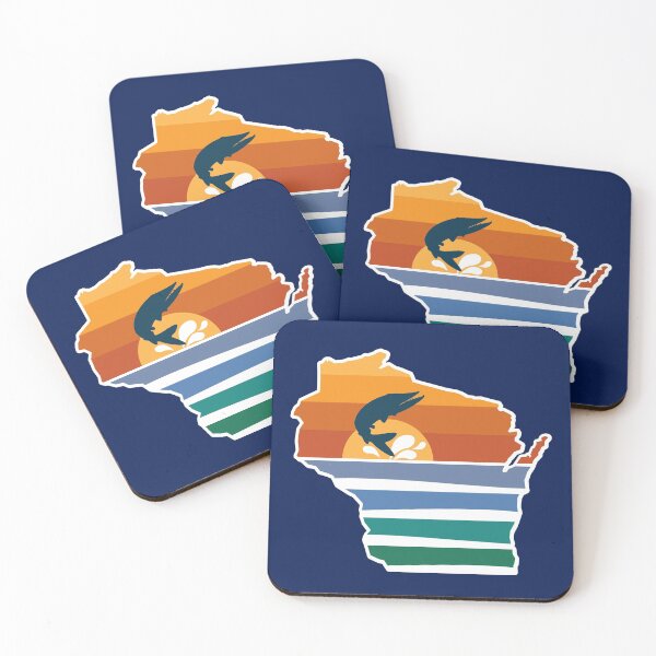 Item preview, Wisconsin Sunset Sunrise Musky Splash designed and sold by gstrehlow2011.
