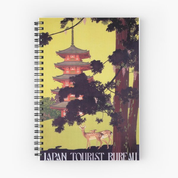 Item preview, JAPAN Tourist Bureau Japanese Tourism Vintage Travel designed and sold by retroposters.