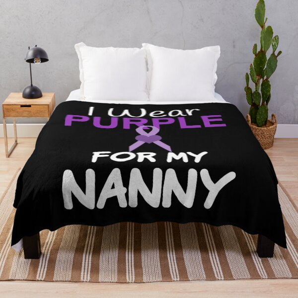Item preview, I Wear Purple For My Nanny designed and sold by CreativeBel.
