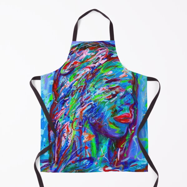 Item preview, Sea of Thought Abstract Portrait designed and sold by Ashley Baldwin.
