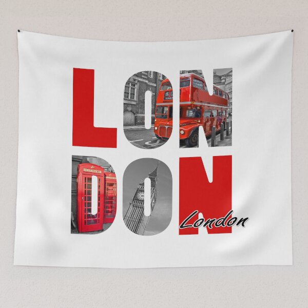 Item preview, London designed and sold by Delphimages Art.