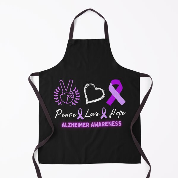 Item preview, Peace Love Alzheimer Awareness designed and sold by SportyDogShop.