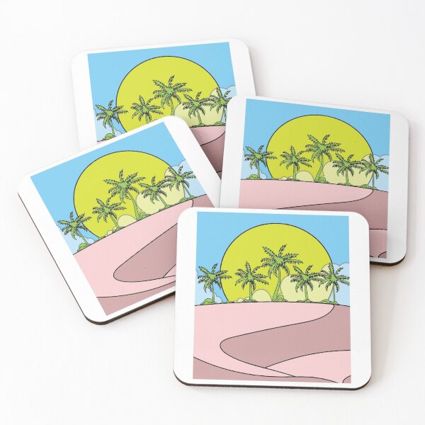 Item preview, Retro Sunset In The Desert designed and sold by flofin.