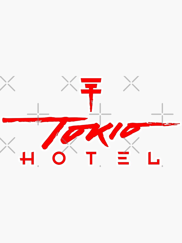 Tokio Hotel Band is a music rock german #5 Sticker by Rain Store - Pixels