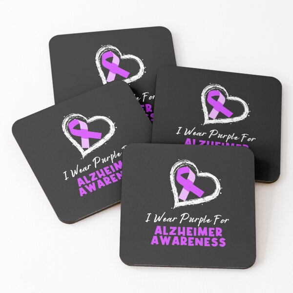 Item preview, Me visto de morado para la conciencia del Alzheimer designed and sold by SportyDogShop.