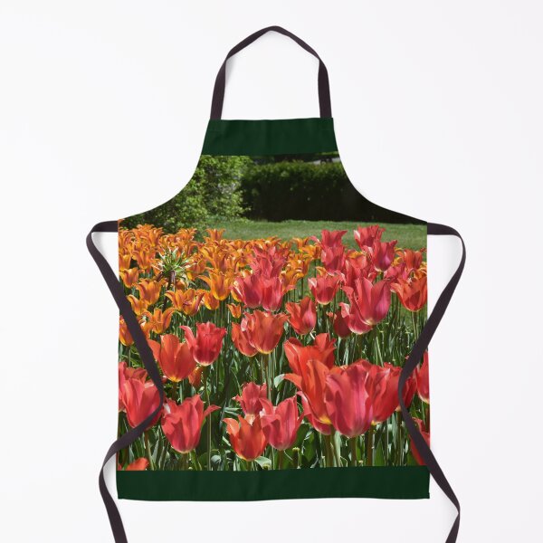 Artikelvorschau, Rotes und oranges Tulpenfeld entworfen und verkauft von SusanneFerrante.
