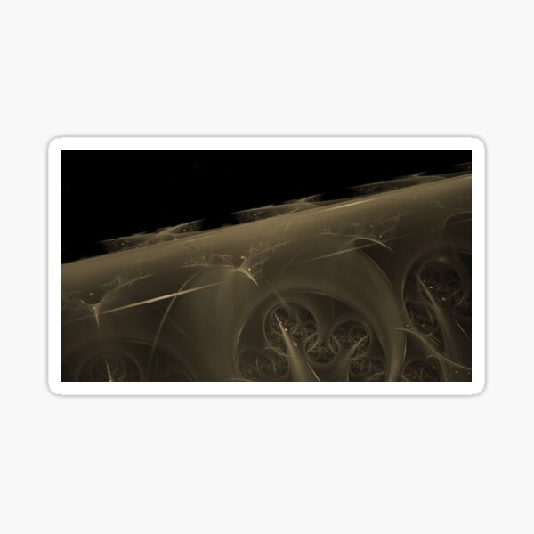 mystic fractal Sticker