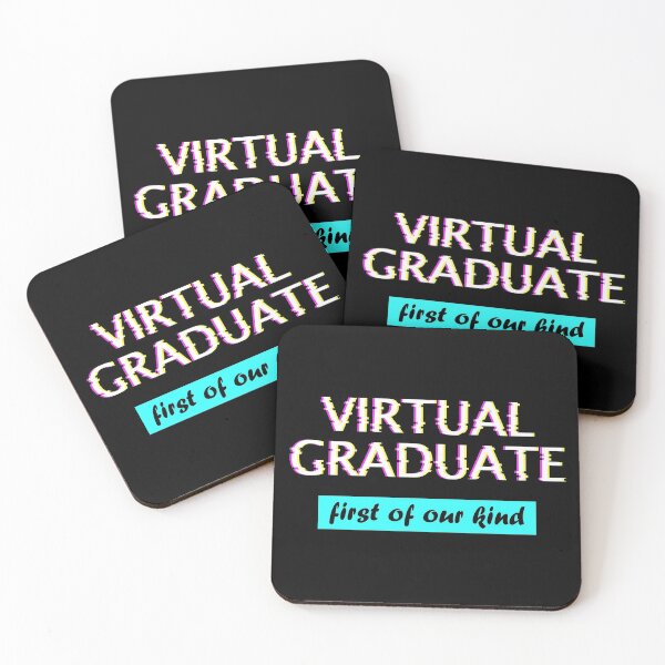Item preview, Virtual Graduate First Of Our Kind - Funny Graduation 2021 Design, Glitch Design designed and sold by DrawingBoard.
