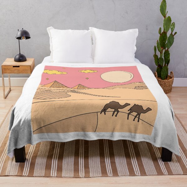 Item preview, Retro Pyramid Desert Sun designed and sold by flofin.
