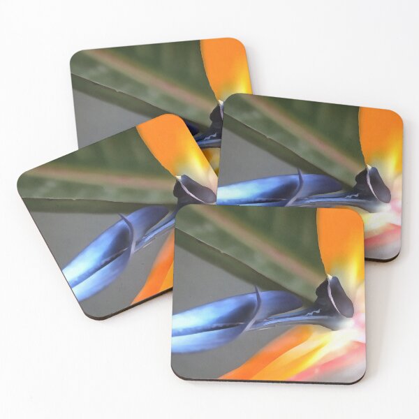 Item preview, Abstract Painting Close Up Of Strelitzia Flower designed and sold by taiche.
