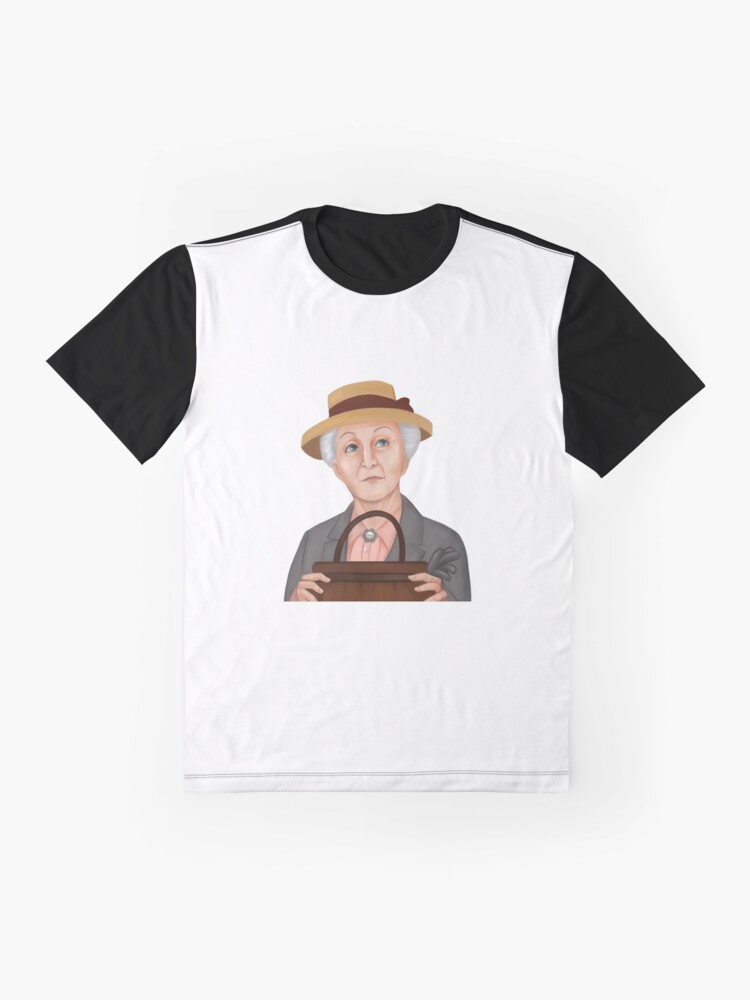 Alternate view of Miss Marple Cozy Mystery Amateur Sleuth Graphic T-Shirt
