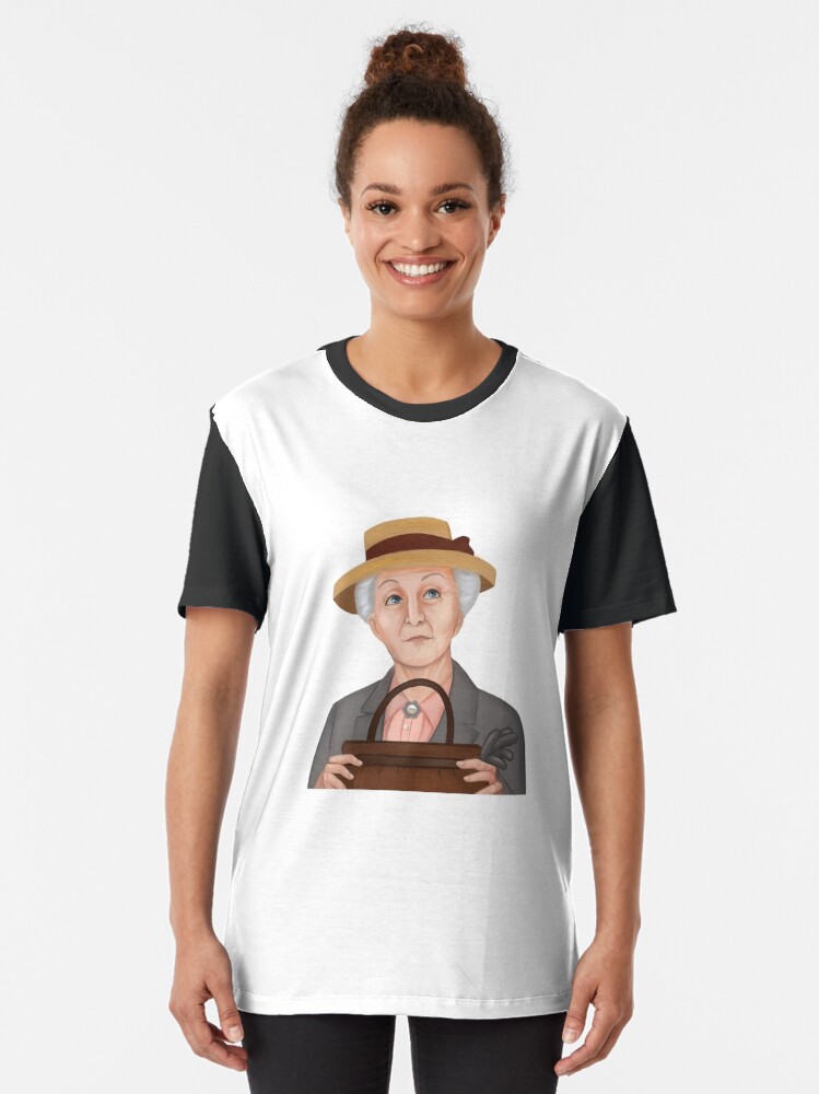 Alternate view of Miss Marple Cozy Mystery Amateur Sleuth Graphic T-Shirt