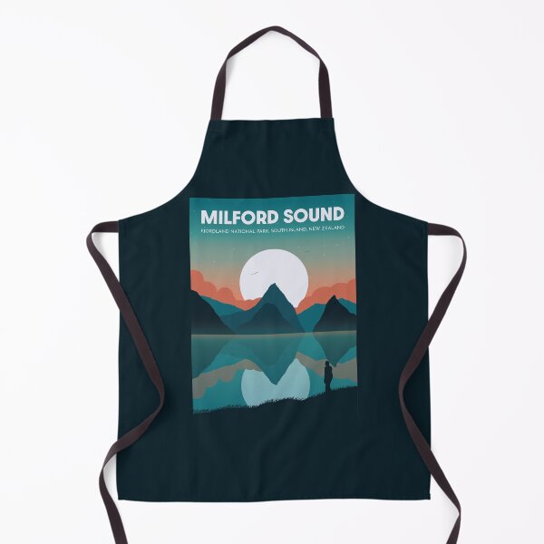 Item preview, Milford Sound New Zealand Travel Poster designed and sold by justjonboy.