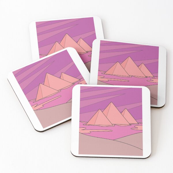 Item preview, Retro Pyramid Desert Sun designed and sold by flofin.
