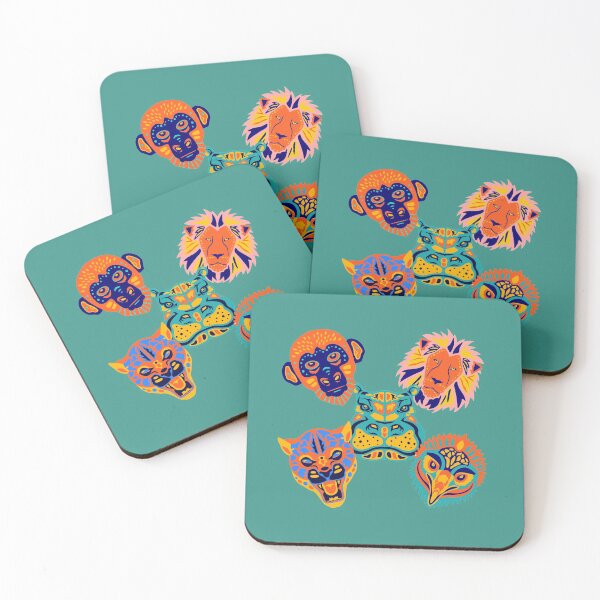 Item preview, Funky Animated Animal Faces! designed and sold by DastaanArt.