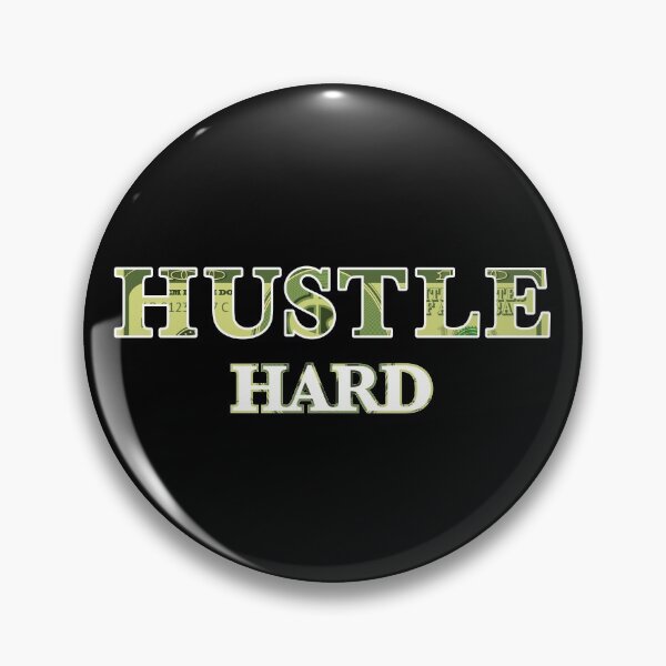 Item preview, Hustle Hard Hustler Money Maker Gift designed and sold by SuperFreshArt.
