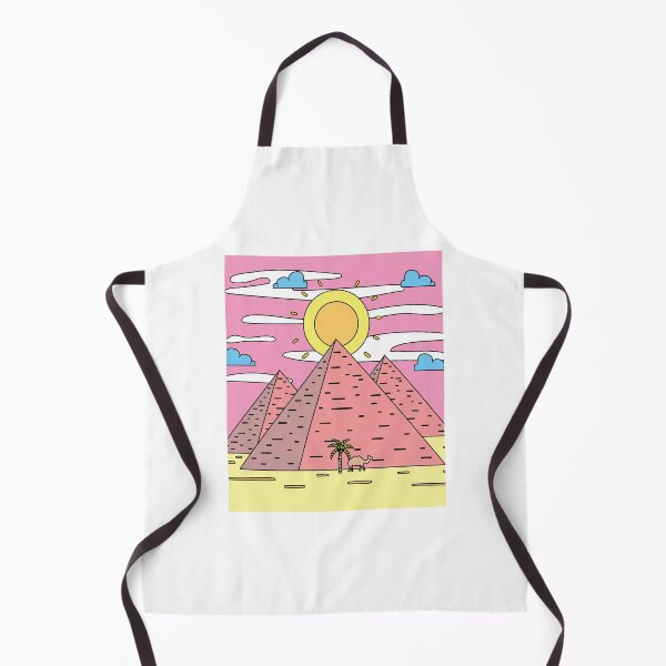 Item preview, Retro Pyramid Desert Sun designed and sold by flofin.